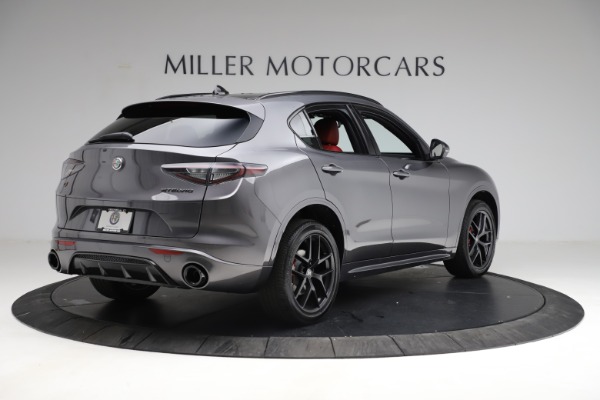 New 2021 Alfa Romeo Stelvio Ti Sport Q4 for sale Sold at Rolls-Royce Motor Cars Greenwich in Greenwich CT 06830 7