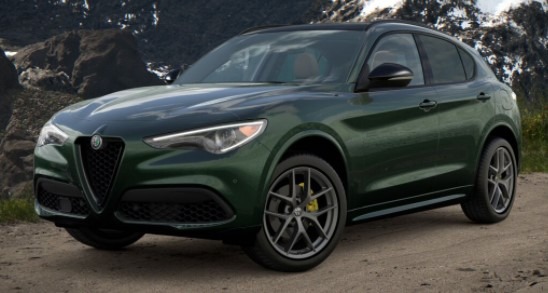 New 2021 Alfa Romeo Stelvio Ti Sport Q4 for sale Sold at Rolls-Royce Motor Cars Greenwich in Greenwich CT 06830 1