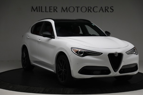 Used 2021 Alfa Romeo Stelvio Ti Sport Q4 for sale Sold at Rolls-Royce Motor Cars Greenwich in Greenwich CT 06830 11