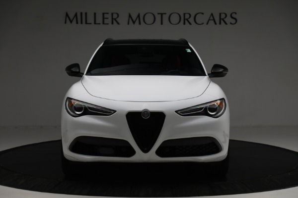 Used 2021 Alfa Romeo Stelvio Ti Sport Q4 for sale Sold at Rolls-Royce Motor Cars Greenwich in Greenwich CT 06830 12