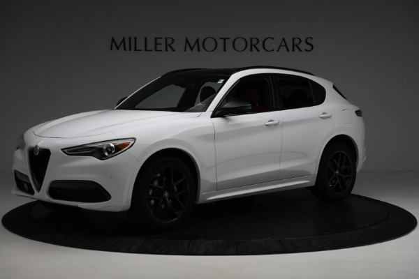 Used 2021 Alfa Romeo Stelvio Ti Sport Q4 for sale Sold at Rolls-Royce Motor Cars Greenwich in Greenwich CT 06830 2