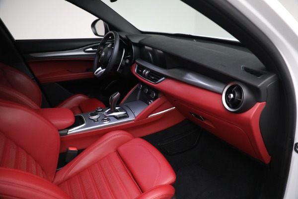 Used 2021 Alfa Romeo Stelvio Ti Sport Q4 for sale Sold at Rolls-Royce Motor Cars Greenwich in Greenwich CT 06830 24