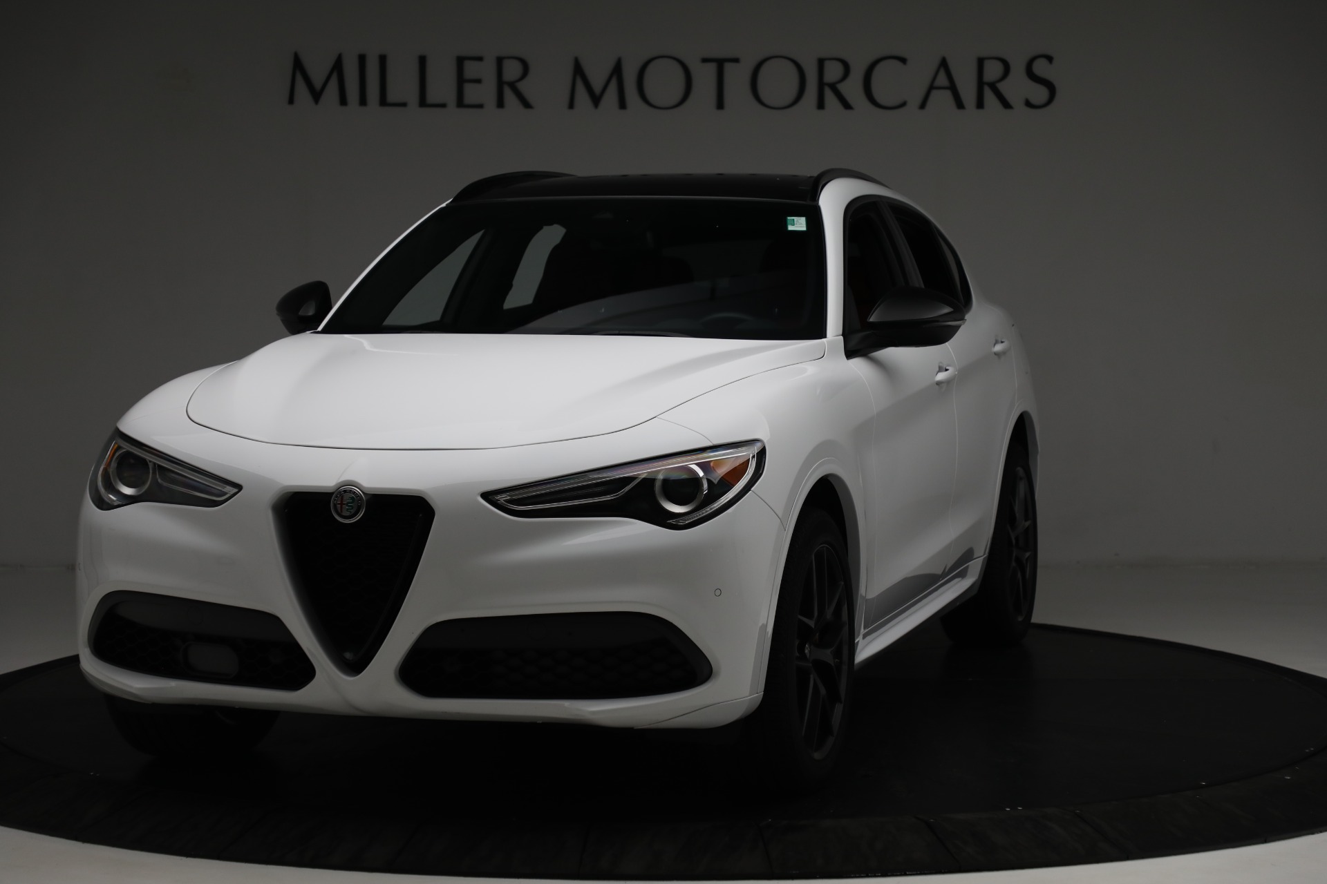 Used 2021 Alfa Romeo Stelvio Ti Sport Q4 for sale Sold at Rolls-Royce Motor Cars Greenwich in Greenwich CT 06830 1