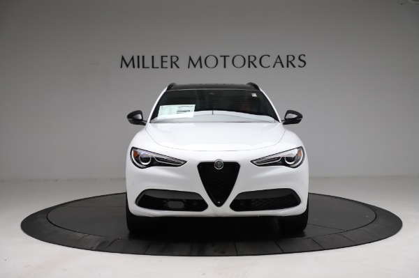 New 2021 Alfa Romeo Stelvio Ti Sport Q4 for sale Sold at Rolls-Royce Motor Cars Greenwich in Greenwich CT 06830 12