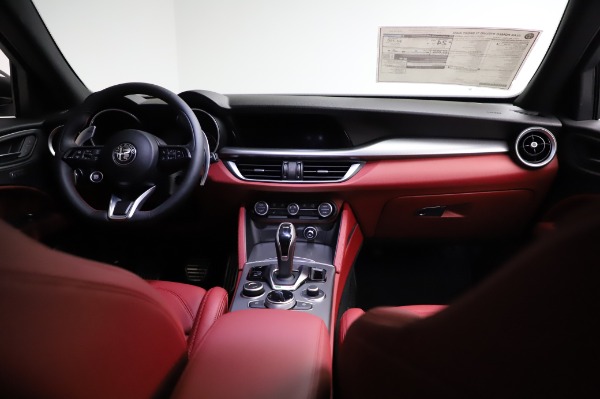 New 2021 Alfa Romeo Stelvio Ti Sport Q4 for sale Sold at Rolls-Royce Motor Cars Greenwich in Greenwich CT 06830 16