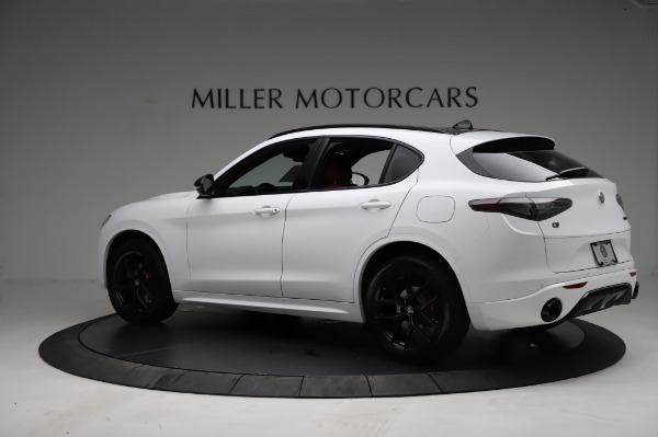 New 2021 Alfa Romeo Stelvio Ti Sport Q4 for sale Sold at Rolls-Royce Motor Cars Greenwich in Greenwich CT 06830 4