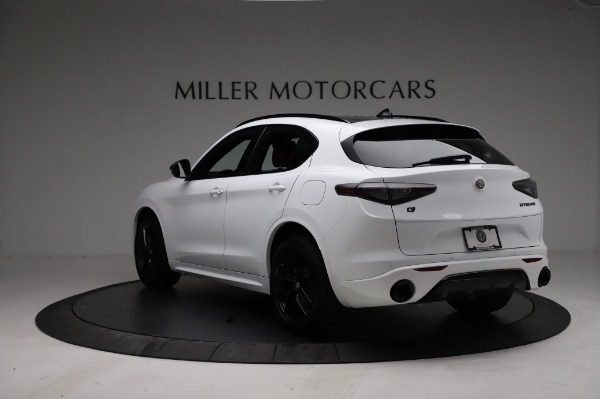 New 2021 Alfa Romeo Stelvio Ti Sport Q4 for sale Sold at Rolls-Royce Motor Cars Greenwich in Greenwich CT 06830 5