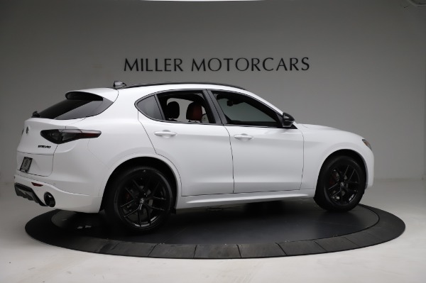 New 2021 Alfa Romeo Stelvio Ti Sport Q4 for sale Sold at Rolls-Royce Motor Cars Greenwich in Greenwich CT 06830 8