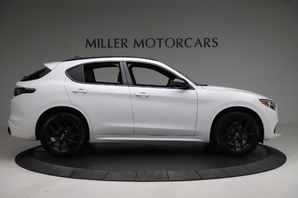 New 2021 Alfa Romeo Stelvio Ti Sport Q4 for sale Sold at Rolls-Royce Motor Cars Greenwich in Greenwich CT 06830 9