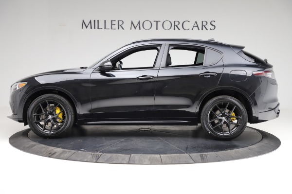 New 2021 Alfa Romeo Stelvio Ti Sport Q4 for sale Sold at Rolls-Royce Motor Cars Greenwich in Greenwich CT 06830 3