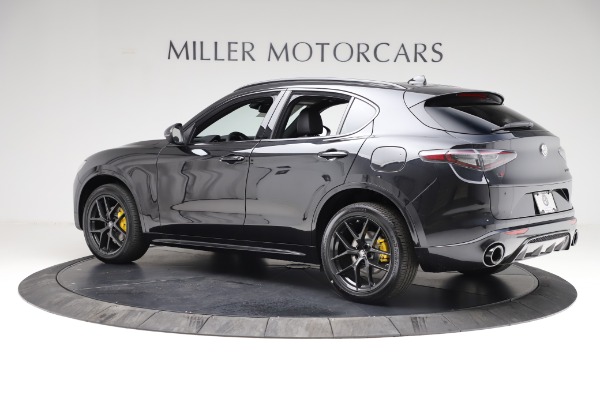 New 2021 Alfa Romeo Stelvio Ti Sport Q4 for sale Sold at Rolls-Royce Motor Cars Greenwich in Greenwich CT 06830 4