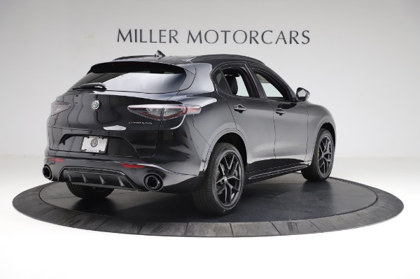 New 2021 Alfa Romeo Stelvio Ti Sport Q4 for sale Sold at Rolls-Royce Motor Cars Greenwich in Greenwich CT 06830 7