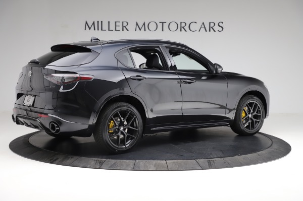 New 2021 Alfa Romeo Stelvio Ti Sport Q4 for sale Sold at Rolls-Royce Motor Cars Greenwich in Greenwich CT 06830 8