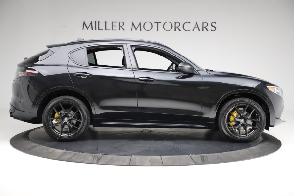 New 2021 Alfa Romeo Stelvio Ti Sport Q4 for sale Sold at Rolls-Royce Motor Cars Greenwich in Greenwich CT 06830 9