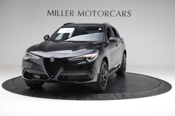 New 2021 Alfa Romeo Stelvio Ti Sport Q4 for sale Sold at Rolls-Royce Motor Cars Greenwich in Greenwich CT 06830 1