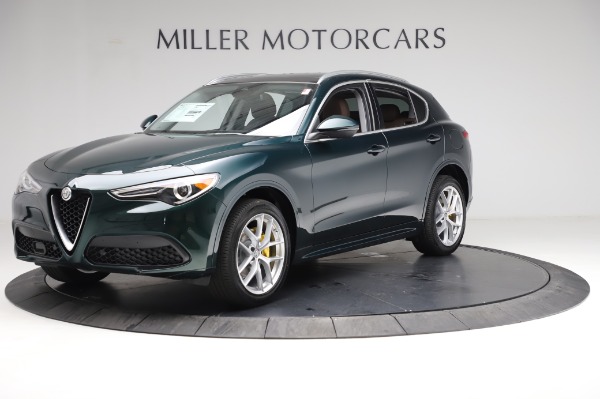 New 2021 Alfa Romeo Stelvio Ti Q4 for sale Sold at Rolls-Royce Motor Cars Greenwich in Greenwich CT 06830 2