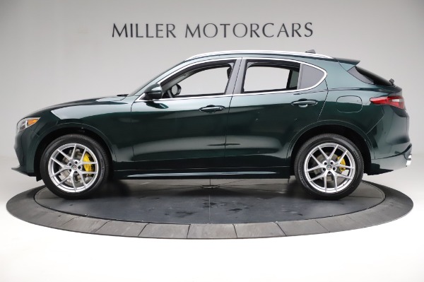 New 2021 Alfa Romeo Stelvio Ti Q4 for sale Sold at Rolls-Royce Motor Cars Greenwich in Greenwich CT 06830 3