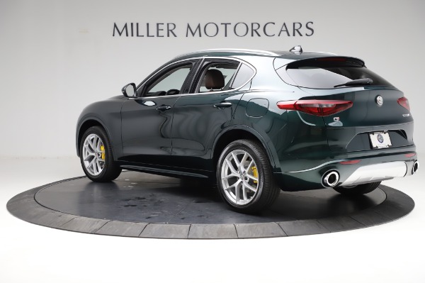 New 2021 Alfa Romeo Stelvio Ti Q4 for sale Sold at Rolls-Royce Motor Cars Greenwich in Greenwich CT 06830 4