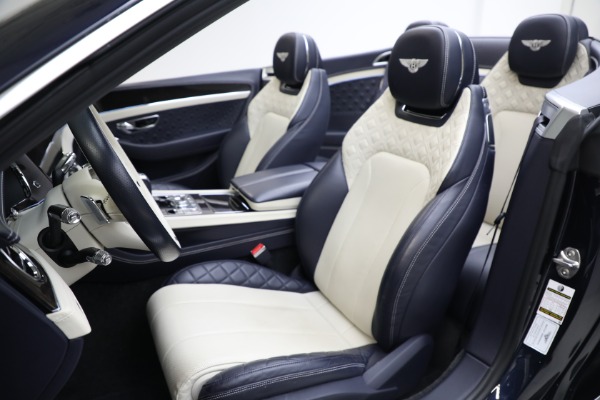 Used 2021 Bentley Continental GTC W12 for sale Sold at Rolls-Royce Motor Cars Greenwich in Greenwich CT 06830 26