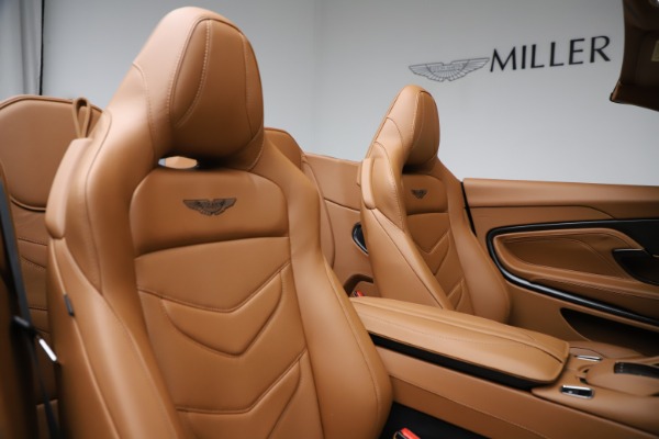 Used 2021 Aston Martin DBS Superleggera Volante for sale Sold at Rolls-Royce Motor Cars Greenwich in Greenwich CT 06830 24