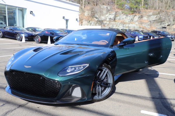 Used 2021 Aston Martin DBS Superleggera Volante for sale Sold at Rolls-Royce Motor Cars Greenwich in Greenwich CT 06830 26