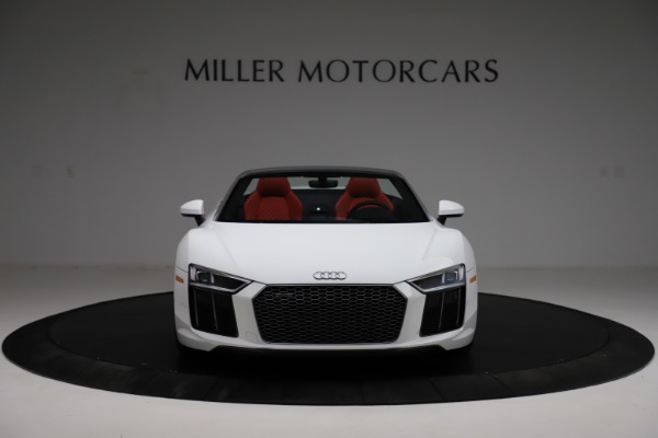 Used 2018 Audi R8 Spyder for sale Sold at Rolls-Royce Motor Cars Greenwich in Greenwich CT 06830 12