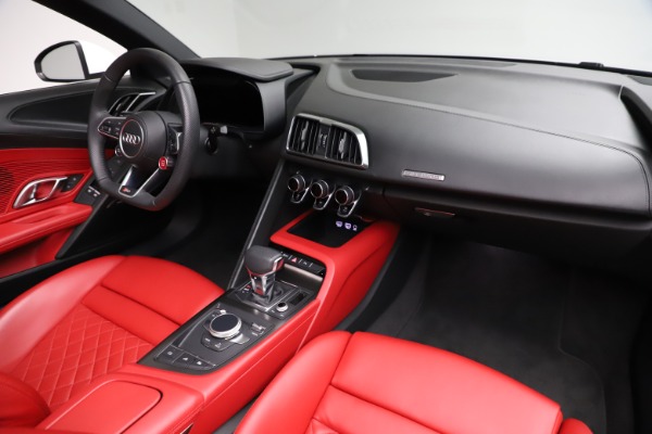 Used 2018 Audi R8 Spyder for sale Sold at Rolls-Royce Motor Cars Greenwich in Greenwich CT 06830 25