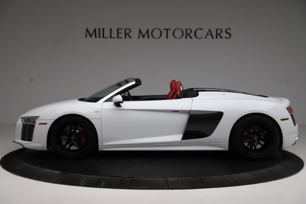 Used 2018 Audi R8 Spyder for sale Sold at Rolls-Royce Motor Cars Greenwich in Greenwich CT 06830 3