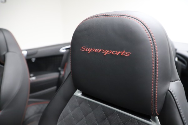 Used 2018 Bentley Continental GT Supersports for sale Sold at Rolls-Royce Motor Cars Greenwich in Greenwich CT 06830 27