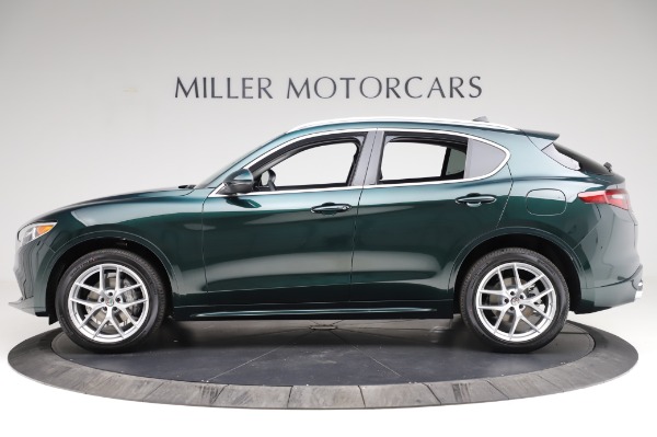 New 2021 Alfa Romeo Stelvio Ti Q4 for sale Sold at Rolls-Royce Motor Cars Greenwich in Greenwich CT 06830 3