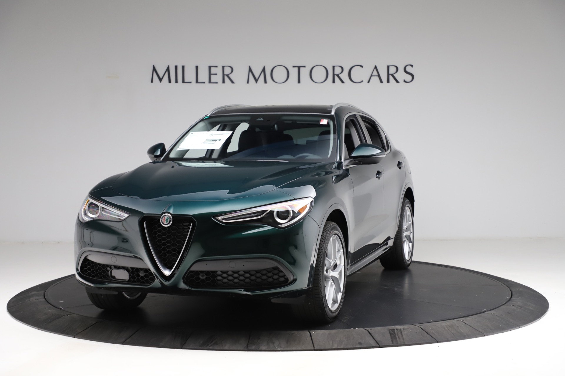 New 2021 Alfa Romeo Stelvio Ti Q4 for sale Sold at Rolls-Royce Motor Cars Greenwich in Greenwich CT 06830 1