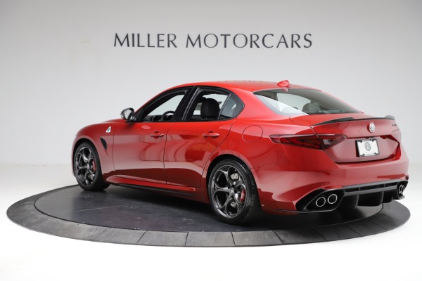 New 2021 Alfa Romeo Giulia Quadrifoglio for sale Sold at Rolls-Royce Motor Cars Greenwich in Greenwich CT 06830 3