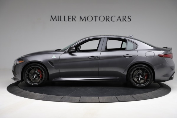 New 2021 Alfa Romeo Giulia Quadrifoglio for sale Sold at Rolls-Royce Motor Cars Greenwich in Greenwich CT 06830 3