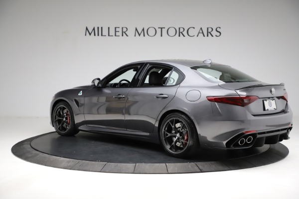 New 2021 Alfa Romeo Giulia Quadrifoglio for sale Sold at Rolls-Royce Motor Cars Greenwich in Greenwich CT 06830 4