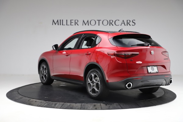 New 2021 Alfa Romeo Stelvio Sprint for sale Sold at Rolls-Royce Motor Cars Greenwich in Greenwich CT 06830 5