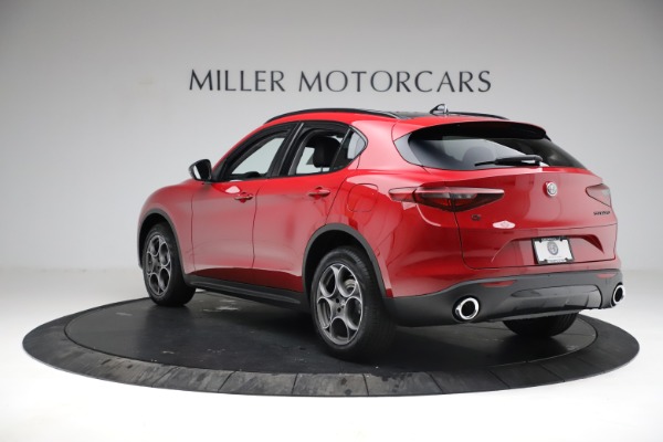 New 2021 Alfa Romeo Stelvio Sprint for sale Sold at Rolls-Royce Motor Cars Greenwich in Greenwich CT 06830 6