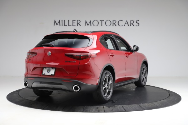 New 2021 Alfa Romeo Stelvio Sprint for sale Sold at Rolls-Royce Motor Cars Greenwich in Greenwich CT 06830 8