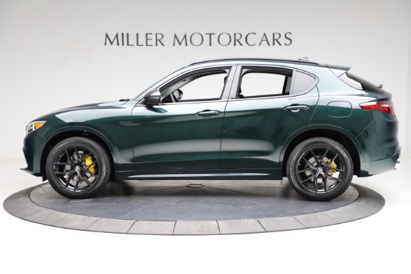 New 2021 Alfa Romeo Stelvio Ti for sale Sold at Rolls-Royce Motor Cars Greenwich in Greenwich CT 06830 3