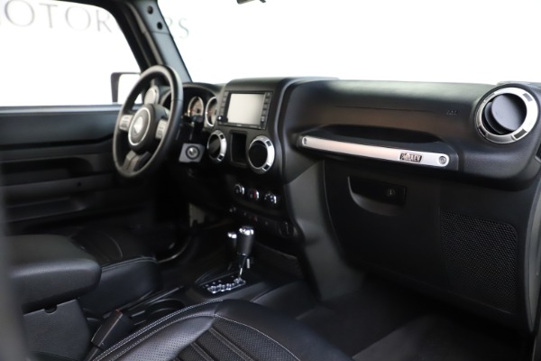 Used 2018 Jeep Wrangler JK Rubicon for sale Sold at Rolls-Royce Motor Cars Greenwich in Greenwich CT 06830 21