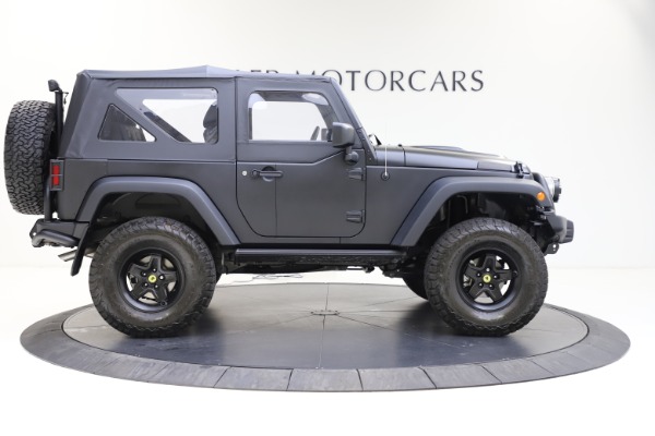 Used 2018 Jeep Wrangler JK Rubicon for sale Sold at Rolls-Royce Motor Cars Greenwich in Greenwich CT 06830 9