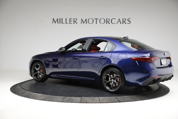 New 2021 Alfa Romeo Giulia Ti Sport for sale $54,050 at Rolls-Royce Motor Cars Greenwich in Greenwich CT 06830 4
