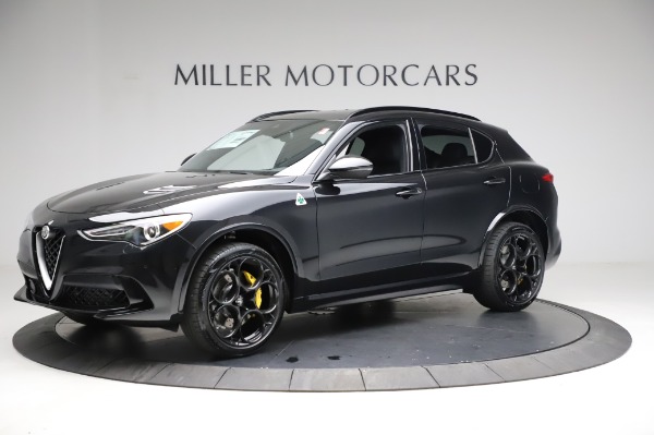 New 2021 Alfa Romeo Stelvio Quadrifoglio for sale Sold at Rolls-Royce Motor Cars Greenwich in Greenwich CT 06830 2