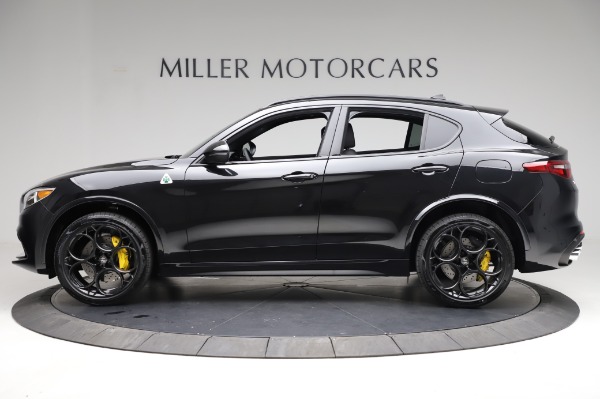 New 2021 Alfa Romeo Stelvio Quadrifoglio for sale Sold at Rolls-Royce Motor Cars Greenwich in Greenwich CT 06830 3