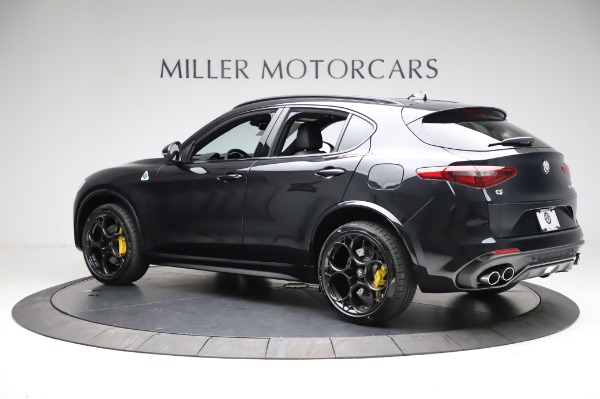 New 2021 Alfa Romeo Stelvio Quadrifoglio for sale Sold at Rolls-Royce Motor Cars Greenwich in Greenwich CT 06830 4