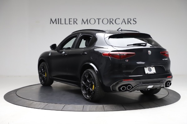 New 2021 Alfa Romeo Stelvio Quadrifoglio for sale Sold at Rolls-Royce Motor Cars Greenwich in Greenwich CT 06830 5