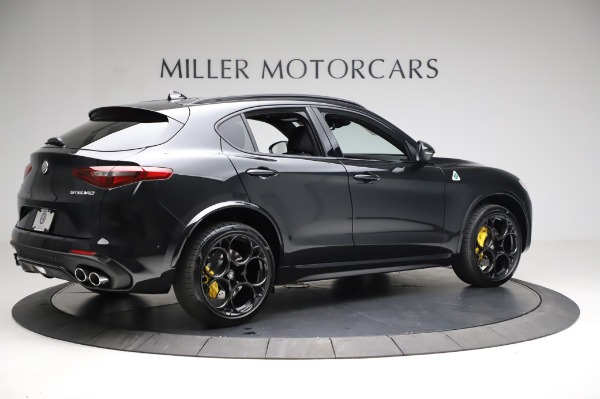 New 2021 Alfa Romeo Stelvio Quadrifoglio for sale Sold at Rolls-Royce Motor Cars Greenwich in Greenwich CT 06830 8