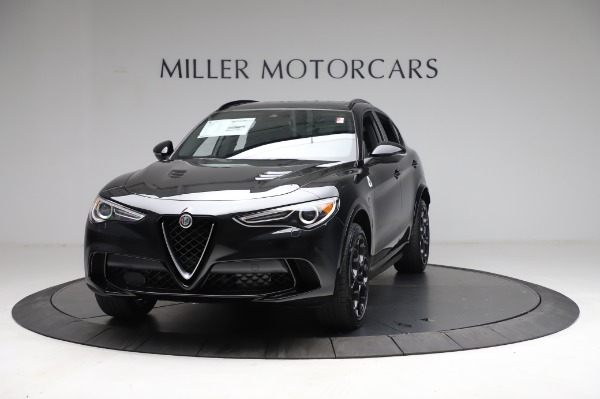 New 2021 Alfa Romeo Stelvio Quadrifoglio for sale Sold at Rolls-Royce Motor Cars Greenwich in Greenwich CT 06830 1