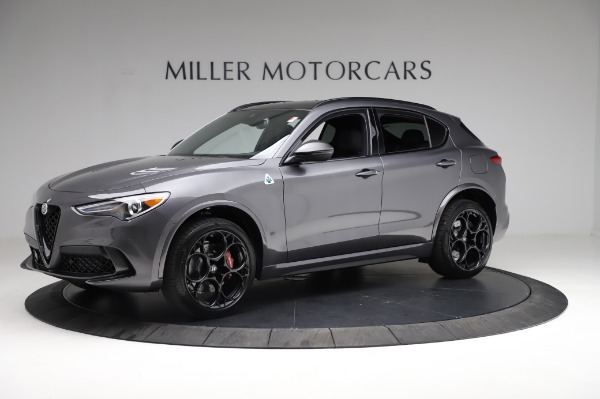 New 2021 Alfa Romeo Stelvio Quadrifoglio for sale Sold at Rolls-Royce Motor Cars Greenwich in Greenwich CT 06830 2