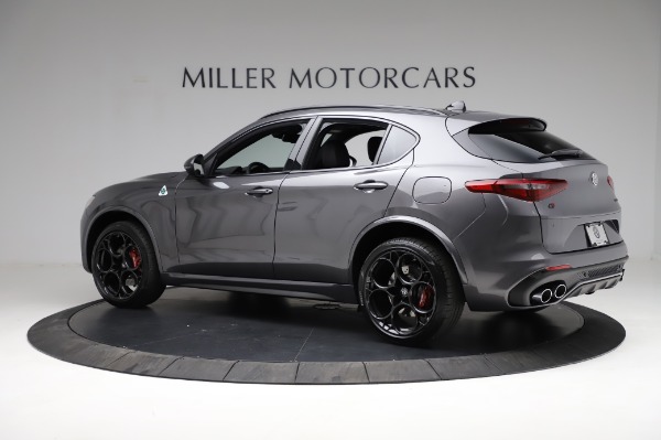 New 2021 Alfa Romeo Stelvio Quadrifoglio for sale Sold at Rolls-Royce Motor Cars Greenwich in Greenwich CT 06830 4