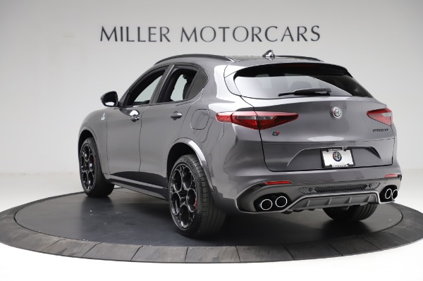 New 2021 Alfa Romeo Stelvio Quadrifoglio for sale Sold at Rolls-Royce Motor Cars Greenwich in Greenwich CT 06830 5